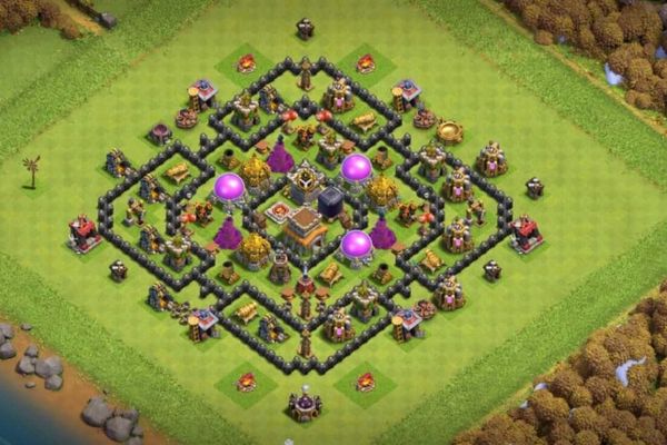 Town Hall 8 bases with links