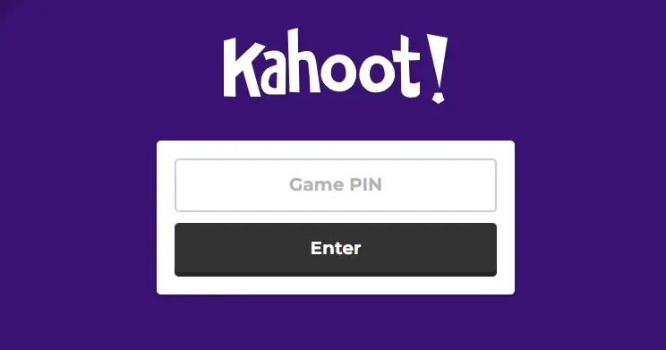 Kahoot game code