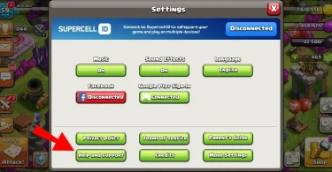 Change age on Clash of Clans